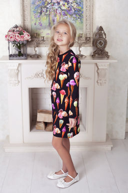 Платье "Лакомка",цветной