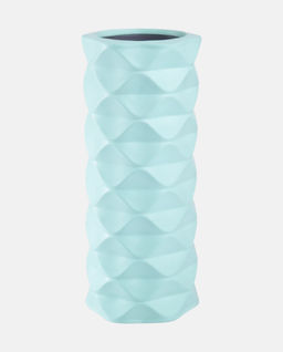 Ролик массажный STARFIT FA-507 EVA/PP, средняя жесткость, 32,5x12,5 cм, мятный/серый фото 2