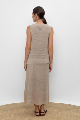 VERY NEAT _ ЕВ 733/бежевый юбка жен