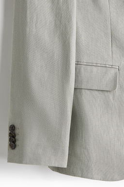 Americana de lino Slim Fit - H&m фото 9