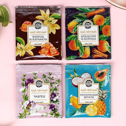 Чай подарочный в конверте Цвети от счастья, 7.2 г ( 4 шт. ? 1.8 г), - Фабрика счастья фото 3