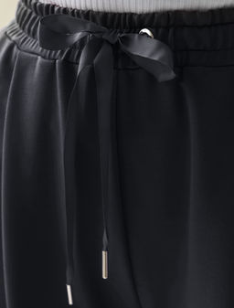 VILATTE / Свободные брюки из эластичного футера-двухнитки  фото 2