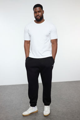 TRENDYOL MAN Buyuk Beden Siyah Oversize/Genis Kesim Cepli Etiketli Esofman Alt? TMNAW25AJ00001 - Trendyolmilla фото 3