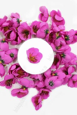 Головки цветов Крокус 4 см (50 шт) SF-3003, фукси