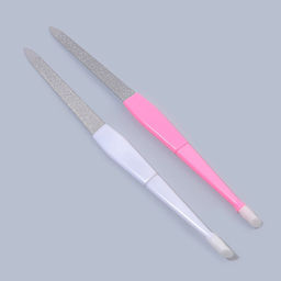 Пилка - триммер - пушер для ногтей, разборная, 20 см, МИКС