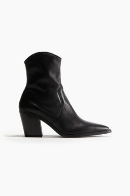 Botines cowboy de piel - H&m фото 5