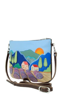 Сумка с аппликацией ДС-261-216 мокко - Protege фото 4