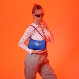 Сумка багет из текстиля, Inspired, 23*13*5 см - Nazamok фото 11