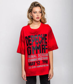 Футболка #КТ4347, красный