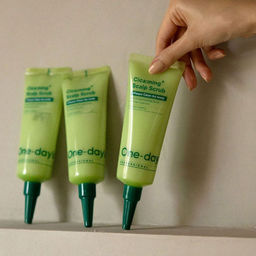 One-days you Скраб для кожи головы с центеллой / Cica Ming Scalp Scrub, 120 мл
