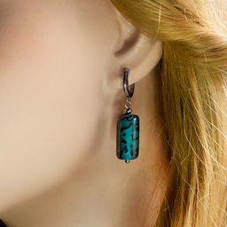 Серьги из муранского стекла WILD WAY LS3434 - Vloes фото 3