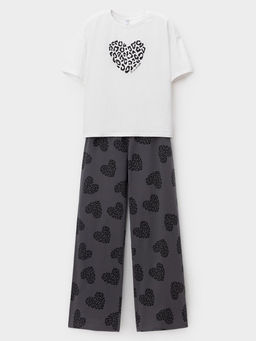 МП 20251/белый Н251 пижама жен