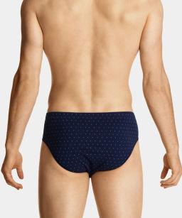 3MP-100 Трусы классика Small moons - набор 3 шт. темно-синий + красный + темно-голубой - Atlantic фото 16