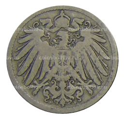 10 пфеннигов 1890 года F Германия