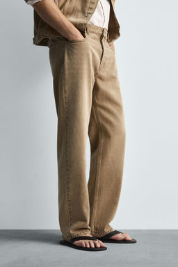 RELAXED FIT JEANS - Zara фото 6