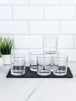 Стакан 6 штук 250 мл Гладкий / 73085 /уп 12/ низкий - ГалеонТрейд фото 2