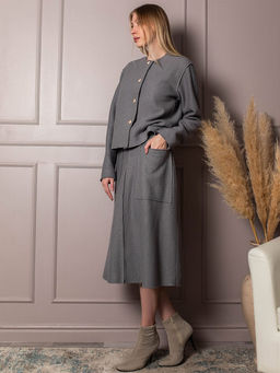 валяная шерсть юбка - Волтри фото 2