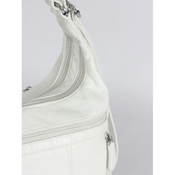 Сумка женская искусственная кожа Guecca-RY 116 (рюкзак-change), 2отд, белый SALE 264960 - Adelia фото 4