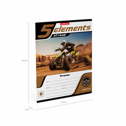 Цена за 200 шт. Тетрадь школьная ученическая ErichKrause 5 Elements, 18 листов, линейка (в плёнке по 10 шт.) фото 10