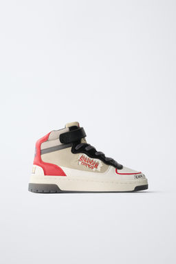 STRANGER THINGS  NETFLIX HIGH-TOP SNEAKERS