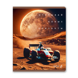 Светоч Т77 Тетрадь ученическая общая, матовый сплошной лак+запечат.титул лист A5 60 л. на скобе 65 г/кв.м , белизна 100 % 10 шт. клетка 01123 Микс-Летний день  фото 4