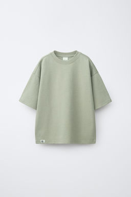 CAMISETA LISA INTERLOCK / Gris topo