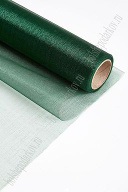 Органза 48 см*10 ярд (SF-354) темно-зеленый №589