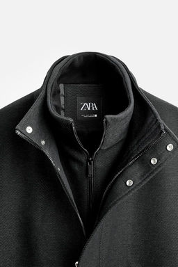 COAT WITH DETACHABLE COLLAR - Zara фото 9