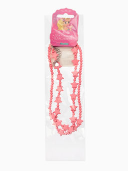 Бусы детские «Выбражулька. Звезды», набор 2 шт. розовые