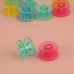 Набор шпулек в органайзере, d=20 мм, 25 шт., МИКС