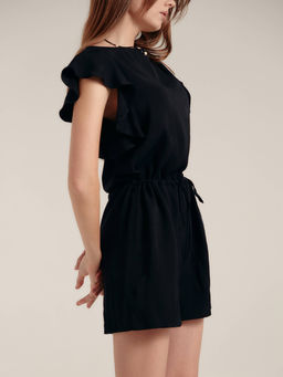 CONTE Полукомбинезон женский без рукавов VIRGINIA black black