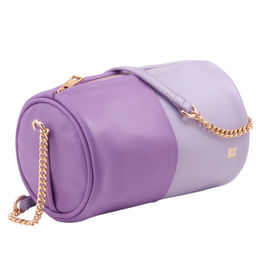 Итальянская кожаная сумка DuDu Bags серии Abigail | прованская сирень