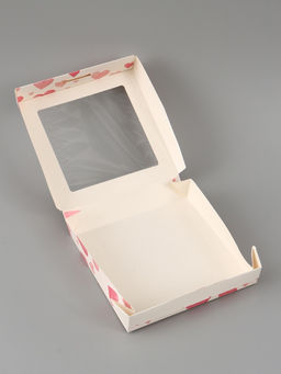 Цена за 5 шт. Коробка складная «Воздушные сердца», 20 × 20 × 4 см