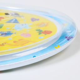 Акваковрик Крошка Я «Развивашки» надувной, развивающий, водный коврик, 65x65 см