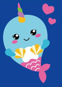 Алмазная мозаика без подрамника "Китёнок", 15х20 см