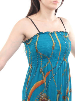 126 TURQUOISE Сарафан женский (65% хлопок, 35% полиэстер)