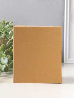 Подставка для благовоний "Будда и рука" стелющийся дым, беж с патиной 9х8,5х11,5 см