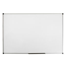 Доска магнитно-маркерная 100×150 см, Calligrata PREMIUM, в УСИЛЕННОЙ алюминиевой рамке, с полочкой