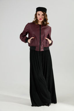 Бомбер NIKVA н435-1 бордо