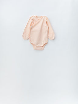 Комплект 2 предмета боди, бел/персик - Lesi kids фото 2