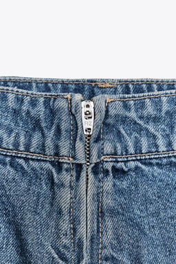 DENIM TRF SKORT - Zara фото 6