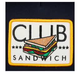 Бейсболка DJINNS арт. HFT Food Club Sandwich (темно-синий)  фото 3