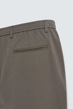 PANTAL?N SLIM FIT CONFORT / Marr?n / Topo - Zara фото 9