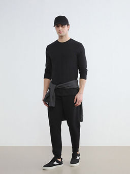 Bisiklet Yaka Uzun Kollu Erkek Ti??rt