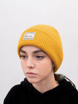 Шапка HERMAN арт. EDMOND 057 (горчичный)