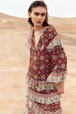 Flounced tunic dress - H&m фото 5