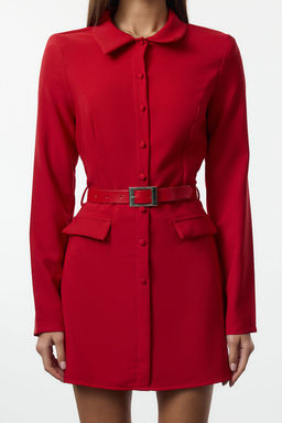 TRENDYOLMILLA Siyah Kemerli K?sa Tulum TWOAW25TU00011 фото 3