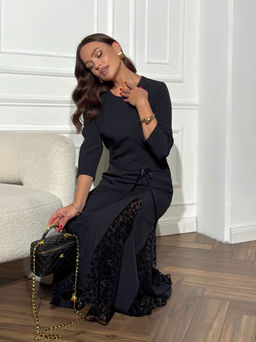 Платье DilanaVIP 2125 черный