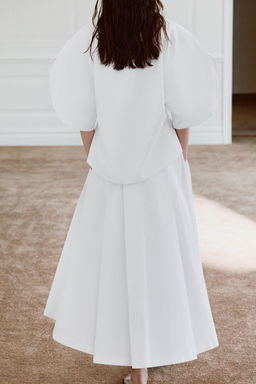 TOP POPEL?N ZW COLLECTION LIMITED EDITION / Blanco - Zara фото 6