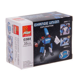 Цена за 2 шт. Конструктор «Космический исследователь», 3 в 1, 33-40 деталей, МИКС